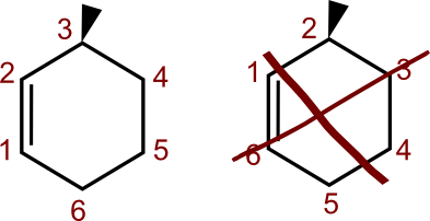 Numerazione cicloalcheni
