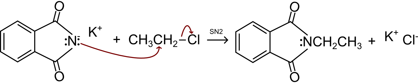 SN2 tra la Flatimmide ed il cloroetano